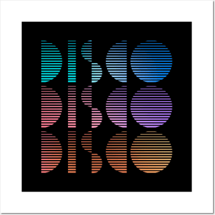 DISCO NEON Posters and Art